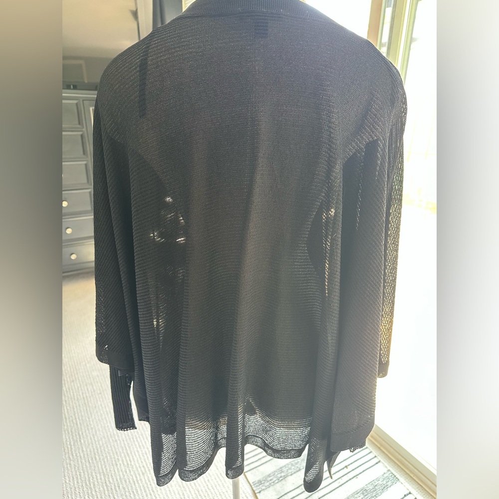 COS black textured knit top, cardigan, size M/L - Picture 13 of 13
